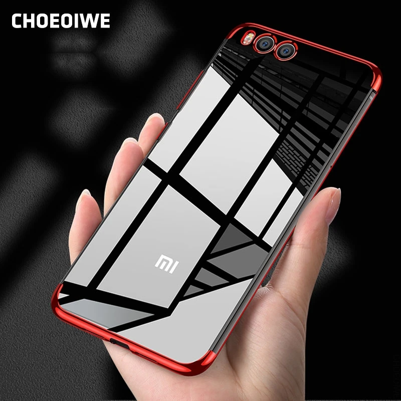 CHOEOIWE Чехлы для Xiaomi Mi 6X 6 Покрытие мягкий чехол Mi6 Mi6X силиконовый прозрачный