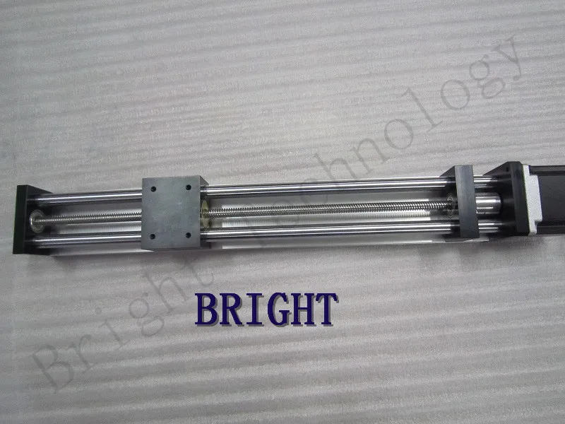 

T8 * 8 T-type Screw Linear Slide Stage X Y Z Axis Sliding Table Module Effective Stroke 300mm + 57 Nema23 Stepper Motor