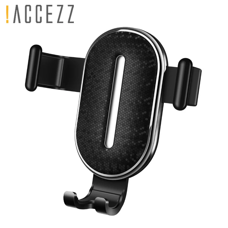 

!ACCEZZ Car Phone Holder Gravity Stand Air Vent Mobile SmartPhone For Huawei iphone X 8 XS MAX Samsung Support GPS Cell Bracket