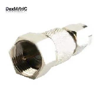 

10X SMA-F RF Adapter SMA Male Switch F Male Straight connector Wholesale lots of 10pcs