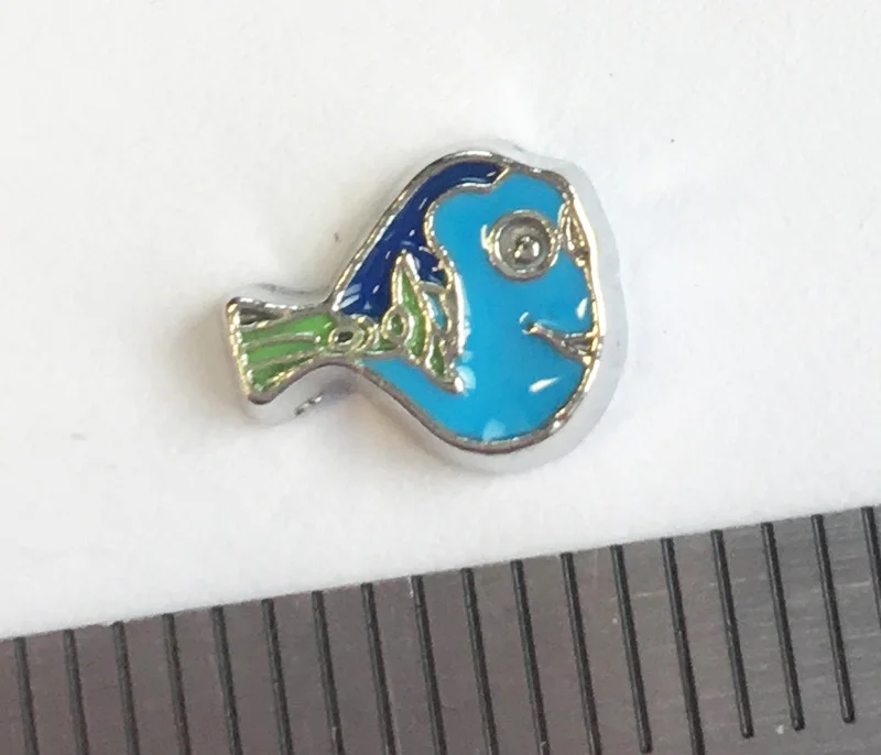 

Hot Selling! 20PCS Fish floating locket charms, Fit floating charm lockets
