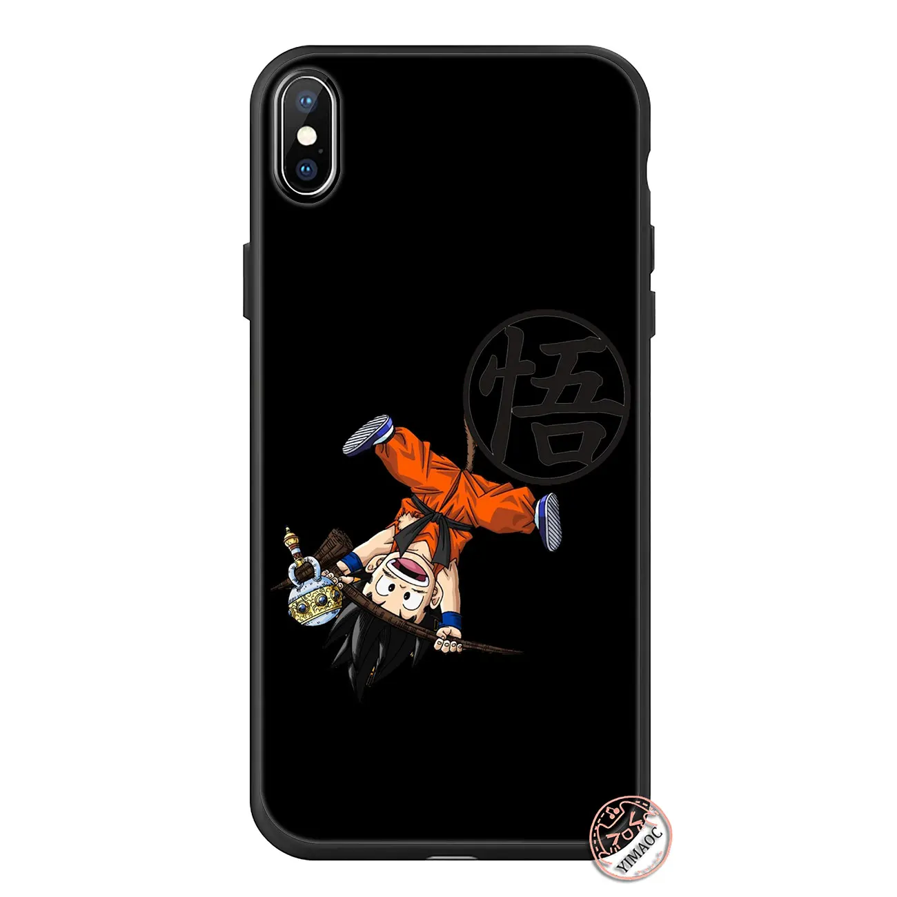 YIMAOC Dragon Ball z Goku Мягкий силиконовый чехол для телефона iPhone 11 Pro XS Max XR X 6 6S 7 8 Plus 5 5S SE 10 TPU черный чехол - Цвет: 12