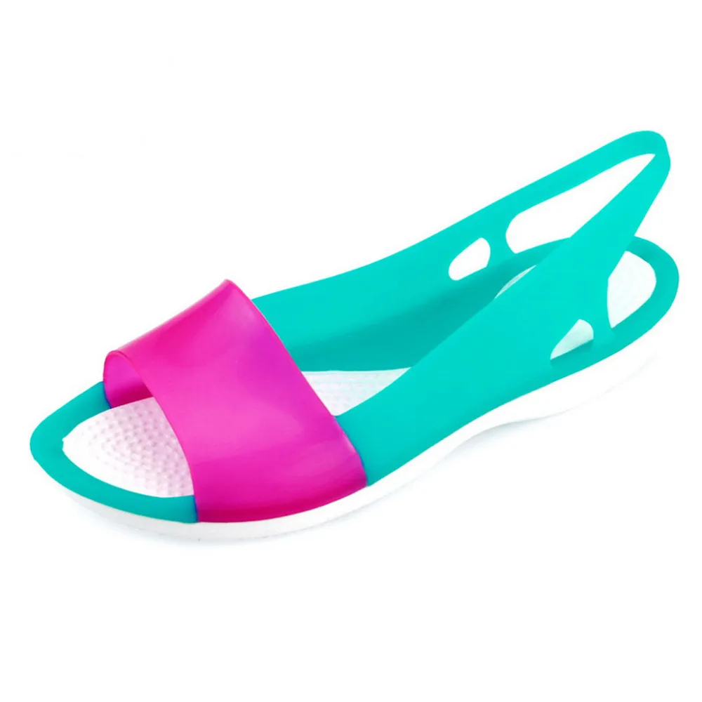 2019 women's sexy sandals jelly shoes open toe summer beach ladies casual comfortable sandals gladiator sandals women 40J25 (4)