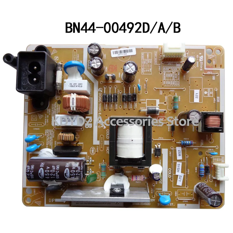 free shipping Good test Power Supply Board for UA32EH4000R UA32EH4080R BN44-00492A BN44-00492B BN44-00492D | Компьютеры и офис