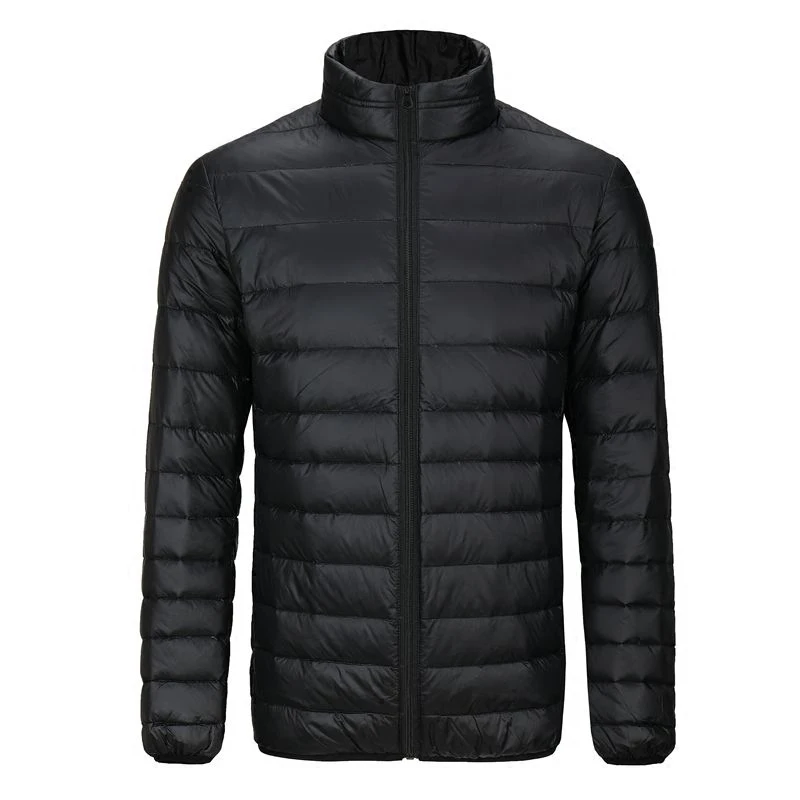 2019 L 7XL Новая мужская зимняя куртка ультра светильник 90% Белые куртки пуховики