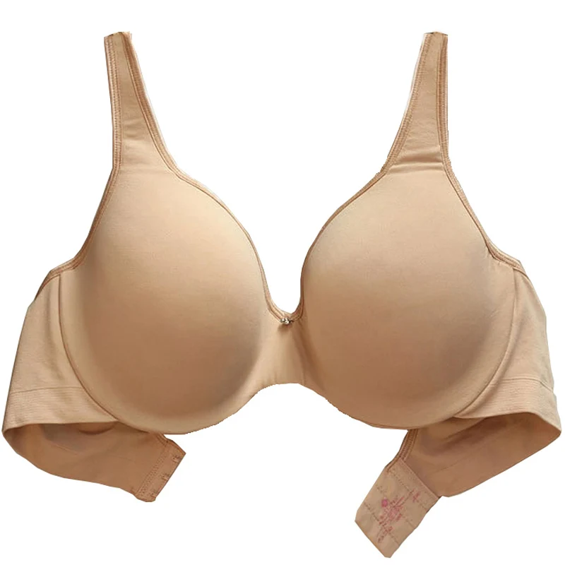 

34 36 38 40 42 44 B C D DD Women Non Padded Sexy Full Coverage Seamless Contour Underwire Comfort Daily Bra