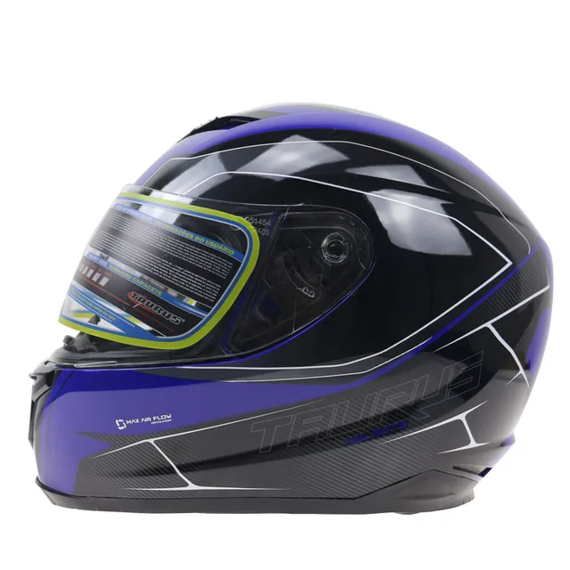 Buy NBR DOT, ECE approved full face motorcycle helmet safety motorbike Helmet