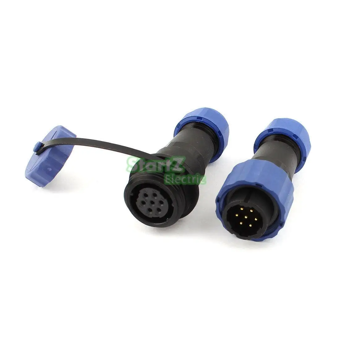 

M16 7 Pin Pair Waterproof Aviation Cable Connector Plug w Socket IP68 SP16-7
