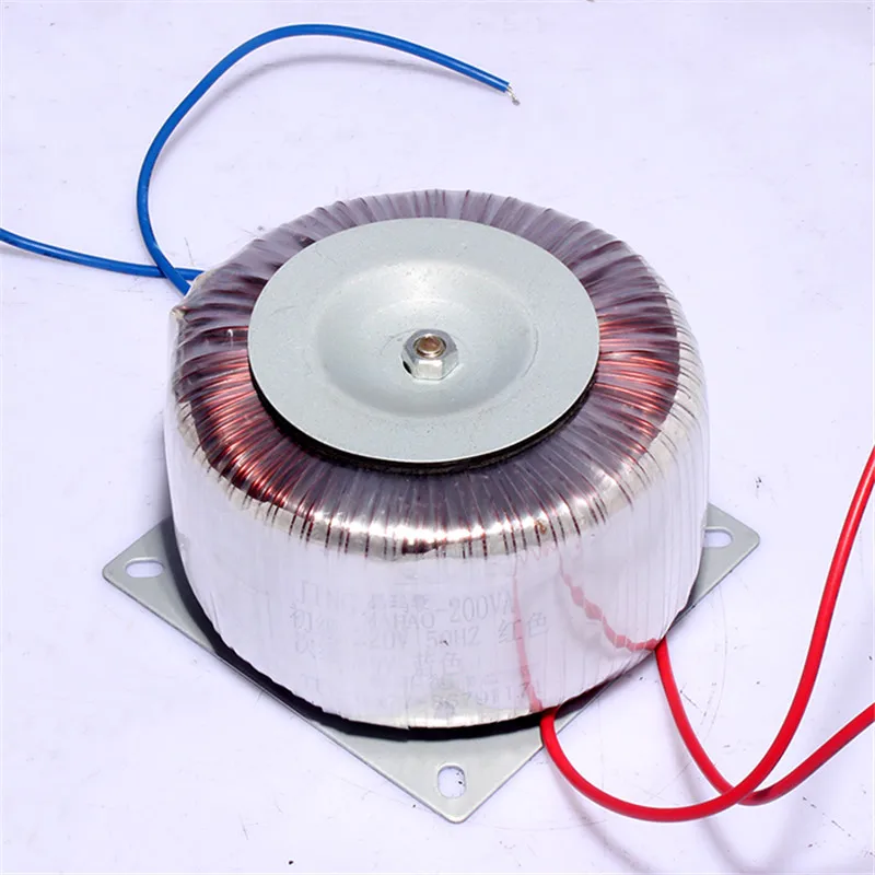 

Step drive toroidal transformer with transformer power 200 w input 220 v output 50 v