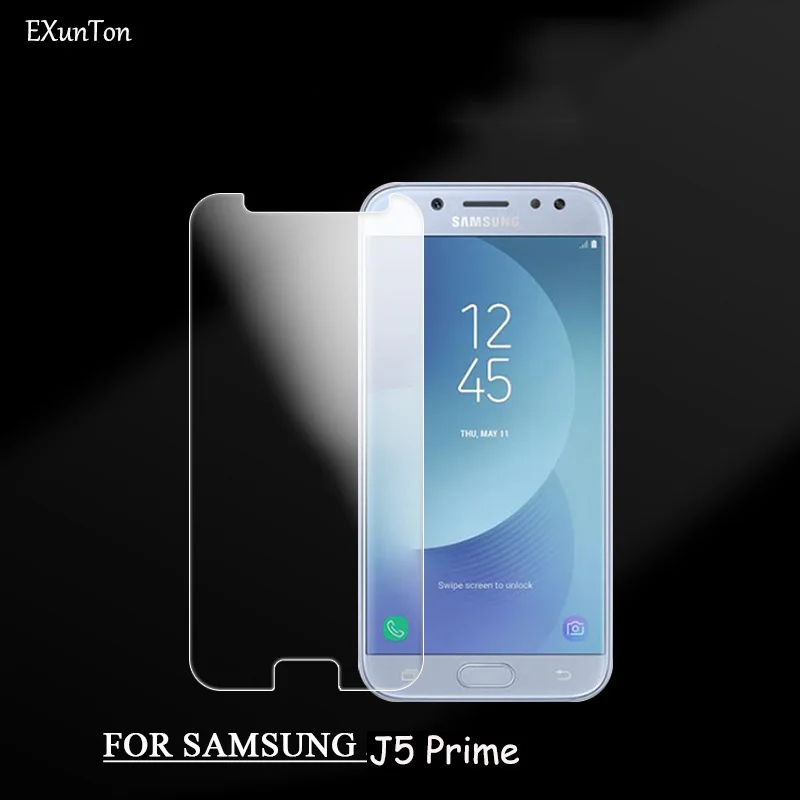 

EXUNTON Matte Glass For Samsung Galaxy J3 J5 J7 2017 J4 J6 J8 2018 J5 J7 Prime J2Pro J1 ACE No Fingerprints Screen Protector