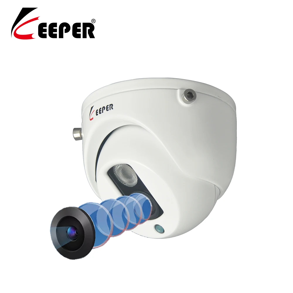 

Keeper surveillance camera ahd Overall metal appearance security Closed System CCTV Wired 2.0MP 1080P outside hd with monitor 3