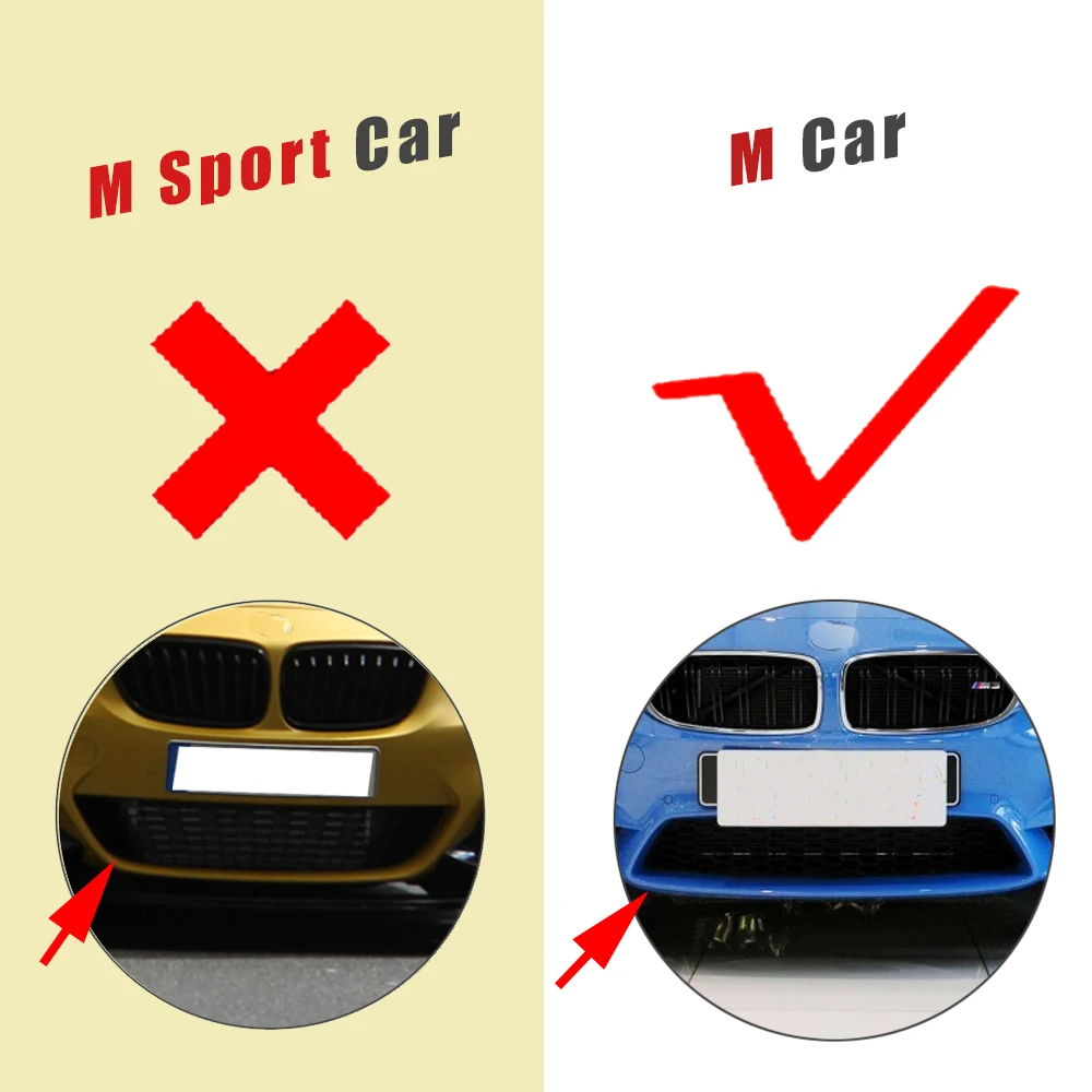 Car Rear Diffuser for BMW F80 M3 F82 F83 M4 14-19 Standard Convertible Carbon Fiber Rear Bumper Diffuser Lip Spoiler Black FRP