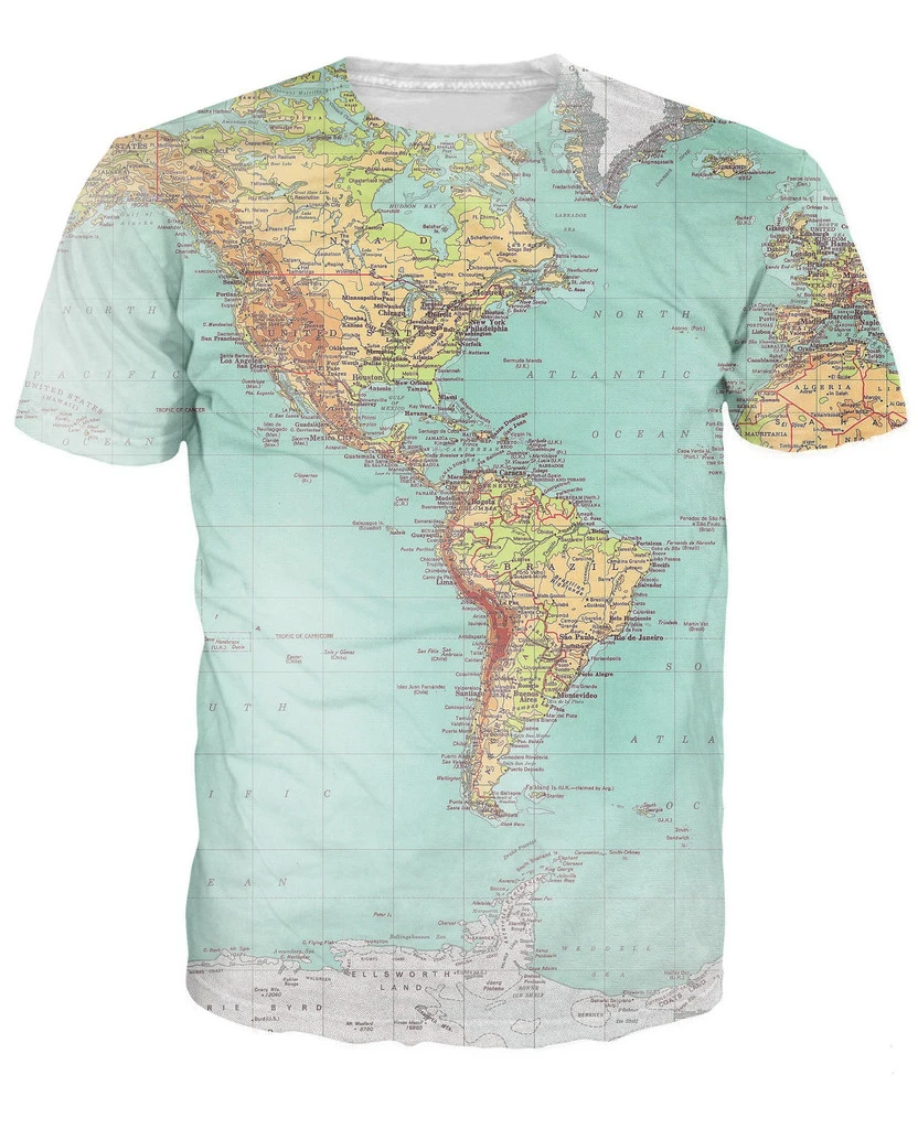 World Map T-Shirt Urban Threads Hipsters retro globe image of the Americas sexy t shirt Short Sleeve Vibrant tees Women Men tops Map Of The World Shirt Map Of The World Shirt World Map T-Shirt Urban Threads Hipsters retro globe image of the Americas sexy t shirt Short Sleeve Vibrant tees Women Men tops