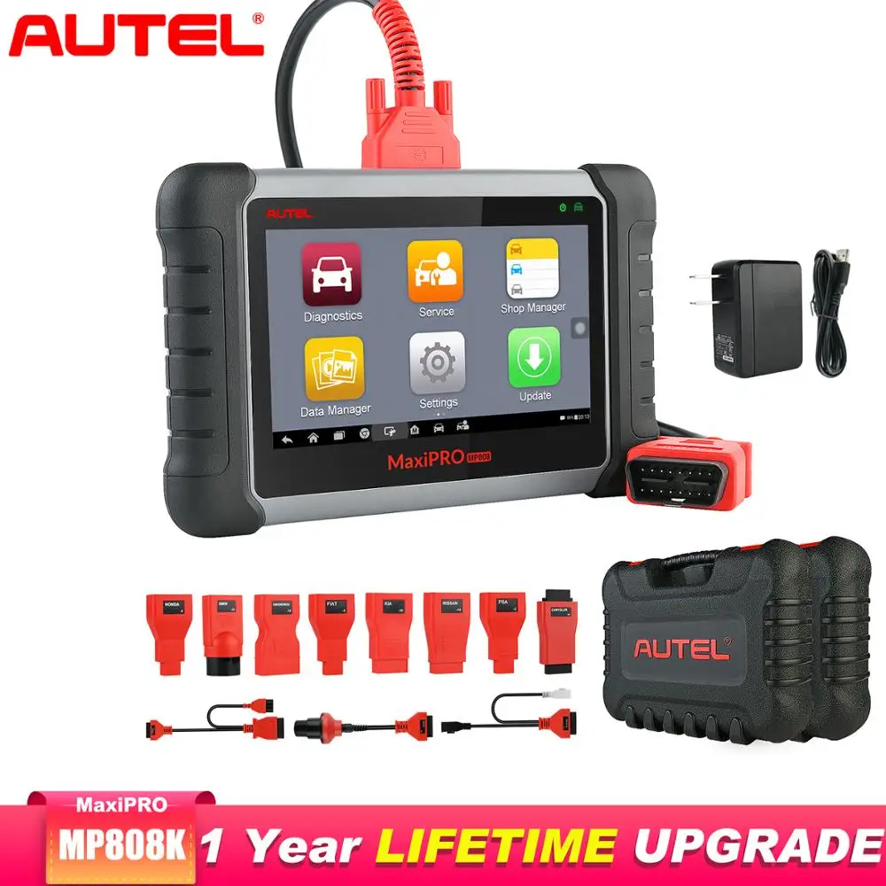 

Autel MP808K Obd2 Scarnner Diagnostic Tool Scaner Automotivo Car Diagnostic Auto Key Coding OE-level Batter Than Launch x431 pro