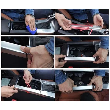 

Holder For Volvo XC60 V60 S60 Trim Cover Accessories Refit Stainless Steel Car