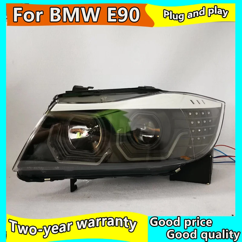 Автомобильная фара для BMW E90 330I 320I 318i светодиодная ангельские глазки 2005 2012 года