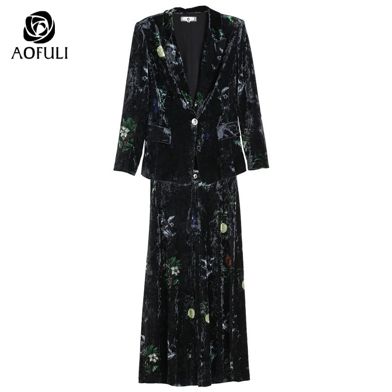 plus size velvet pantsuit