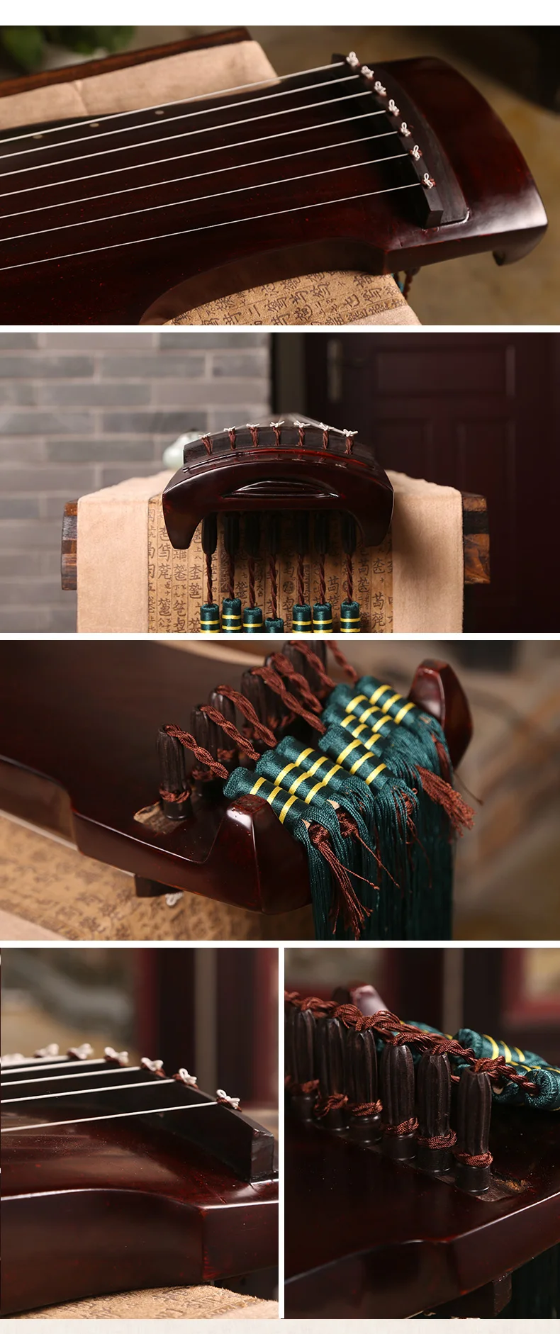 Китайский guqin zhong ni Тип Lyre китайский 7 струн древний Zither китайские Музыкальные инструменты zither xiao jiang hu используется Guqin