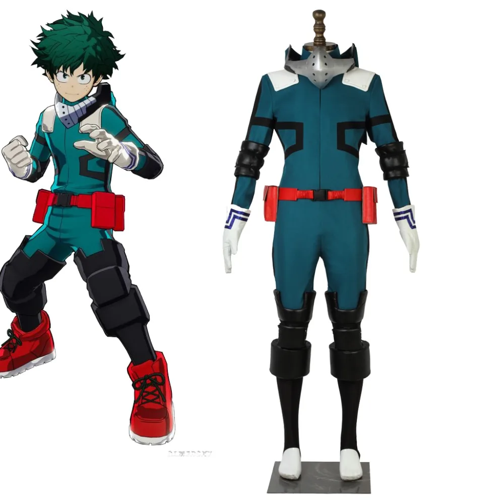 Косплэй "сделай сам" Мой герой Boku без Hero Академия Izuku Midoriya Косплэй взрослый костюм мидория изуку версия 2 комплекта L320
