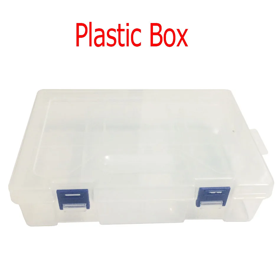 

Plastic Box Case for Arduino UNO Kit 234*168*62mm with Two Layer Storage Box