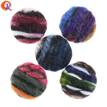 

Cordial Design 25MM 100Pcs Jewelry Accessories/Earring Parts/Cotton Button Shape/Hand Made/Jewelry Decoration/Earring Findings