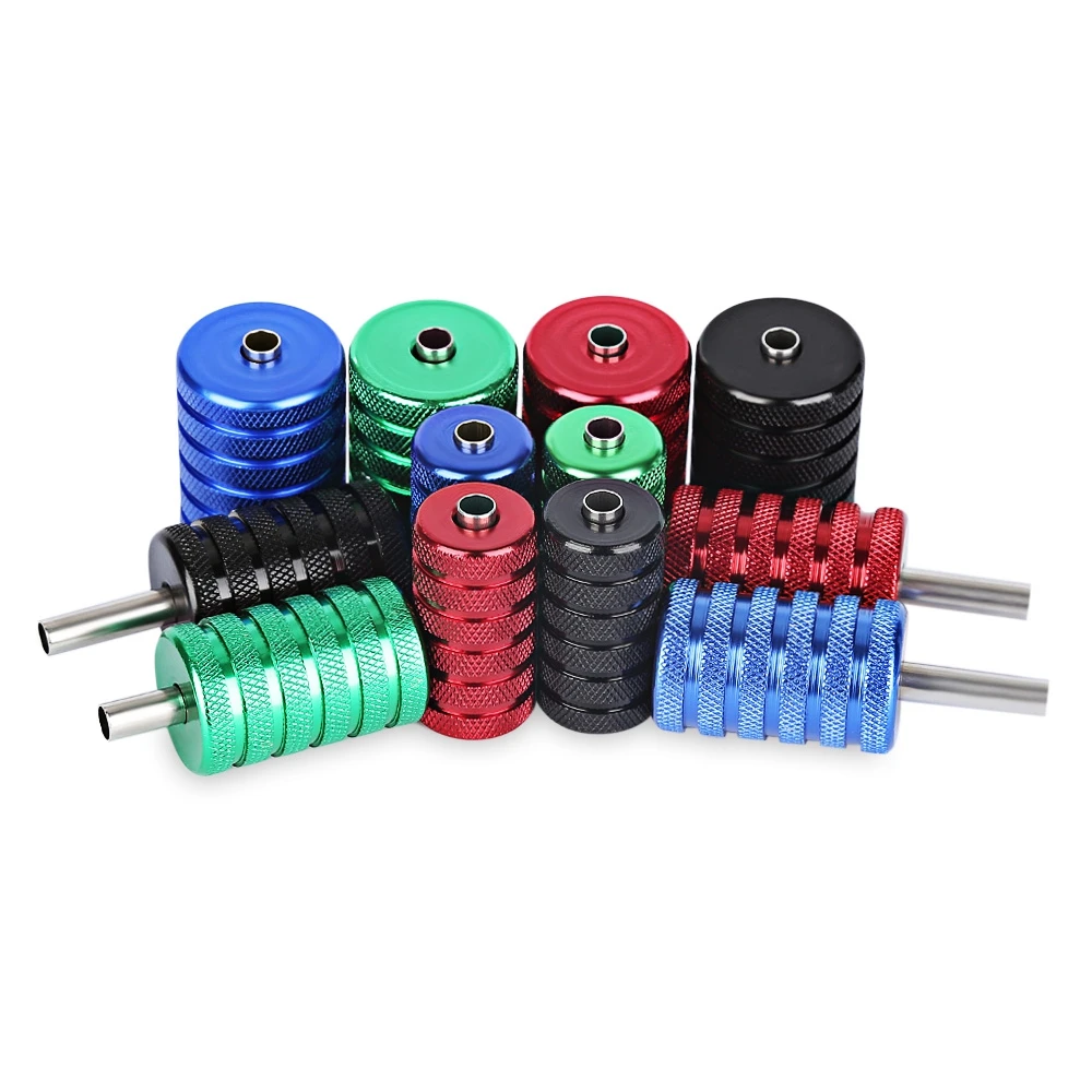 Professional tattoo machine grip 3pcs/set 25mm 30mm 35mm Aluminum Alloy