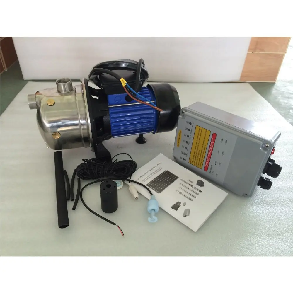 

DC 72V 750w solar water surface Pump 1" outlet max.flow rate 3m3/hour free shipping Model SSGJ3.0/45-D75/750
