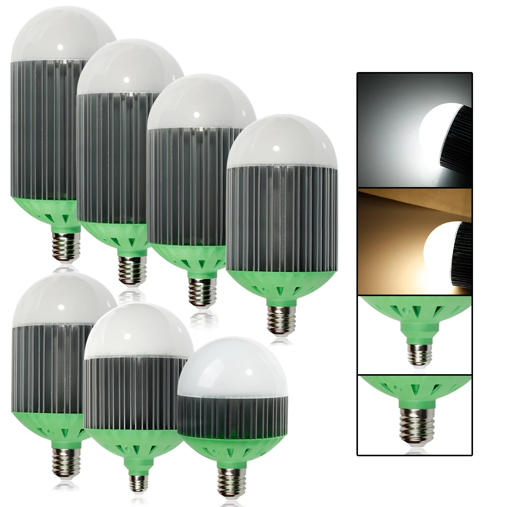 Guaranteed 100% AC220V E27/E40 White 40W/50W/60W/70W/80W/90W/110W High Brightness LED Bubble Ball Bulb Lowest Price | Лампы и