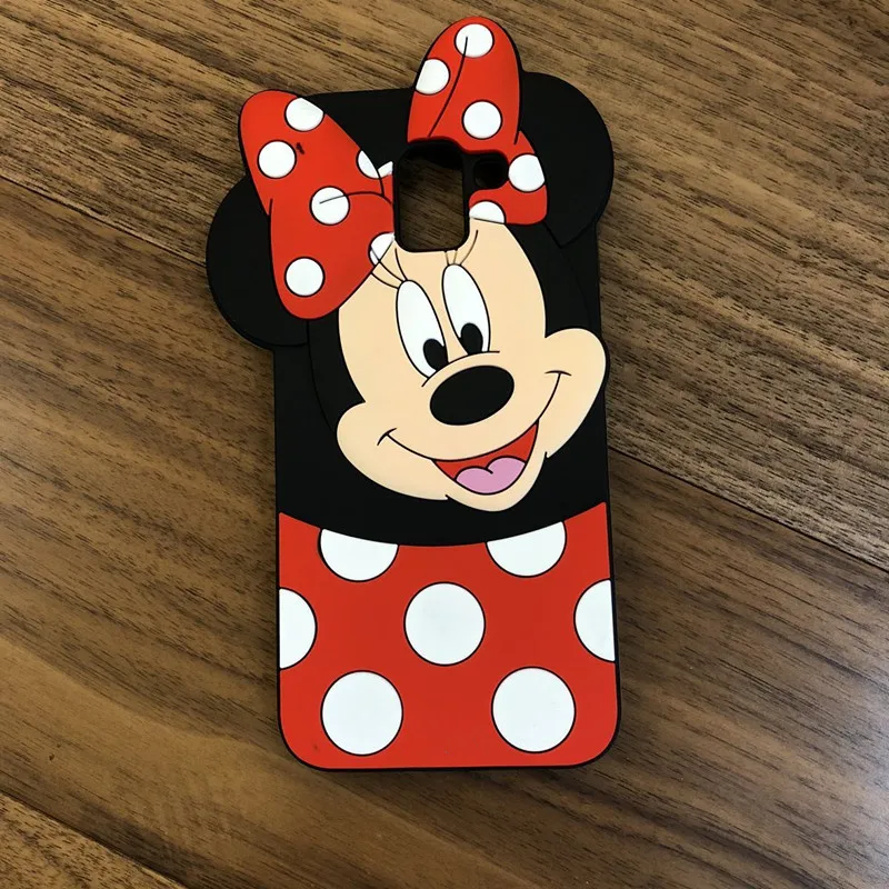 

3D Cartoon Minnie soft Silicone Phone Case For Samsung Galaxy J6 2018 Case Funda for Samsung Galaxy J6 2018 J600F EU Version