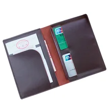 Top Quality Vintage leather Men Passport Cover Split Leather Multifunctional Passport Holder passport cover Funda Pasaporte