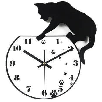

new quartz watch wall clock acrylic mirror 3d diy stickers living room europe reloj de pared large decorative wall clocks