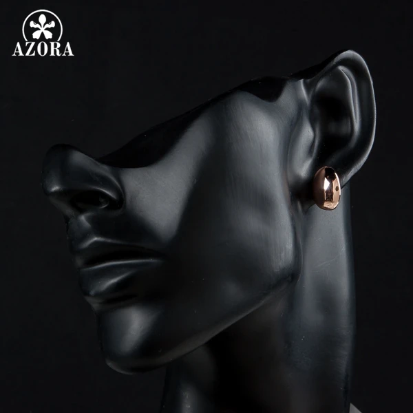 Женские серьги гвоздики цвета розового золота|halo stud earrings|stud earringsearring studs earrings |