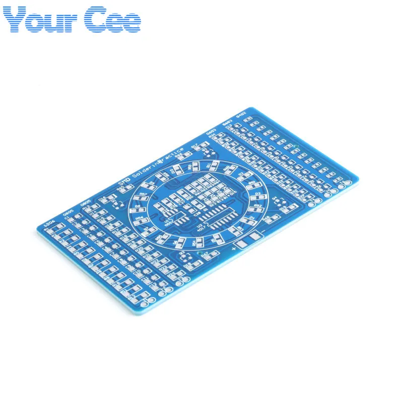DIY SMT SMD Component Soldering Welding PCB Practice Board Running Water Light Kit DIY Electronica (2)