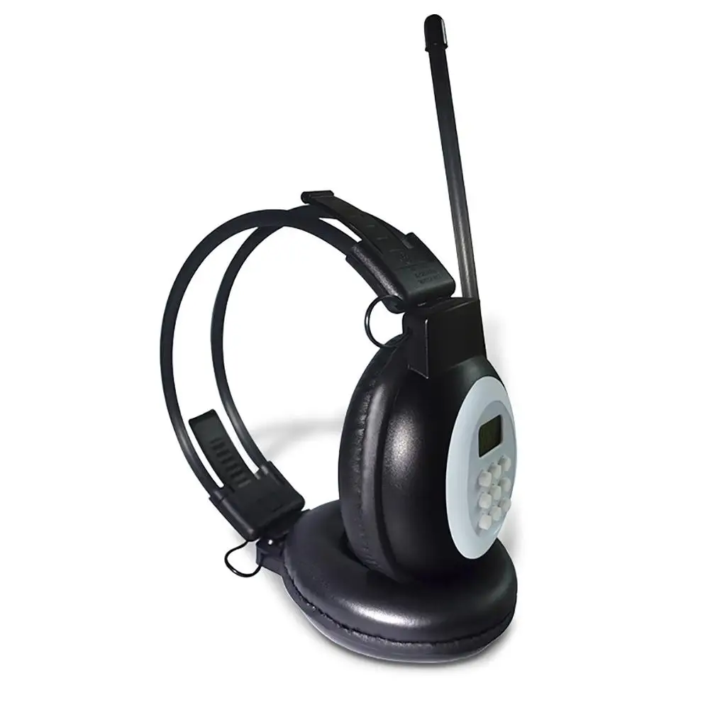 New Arrival HRD-308S Portable Digital Wireless Headphone 50-108MHz FM Radio Stereo Headset