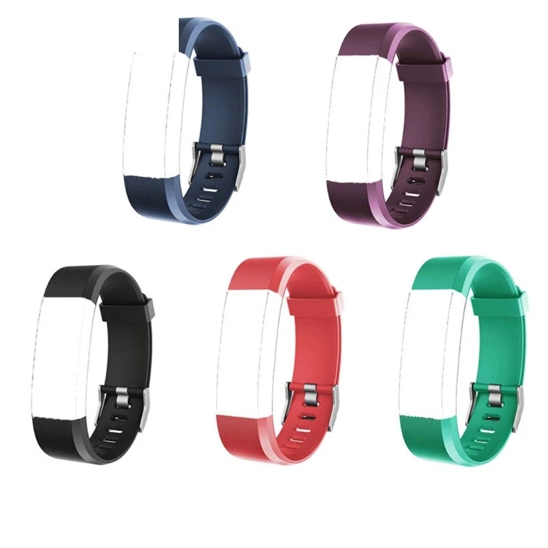 

New Wrist Band Strap Replacement Silicone Smart Watch Bracelet Watchband For ID115 Plus Pedometer Smart Watch Accessories