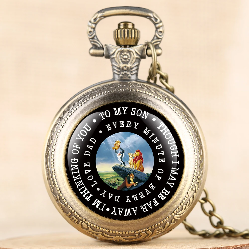 Маленькая тема принца кварцевые карманные часы персонализированные для моего сына подарки на день рождения колье с подвеской часы цепь
