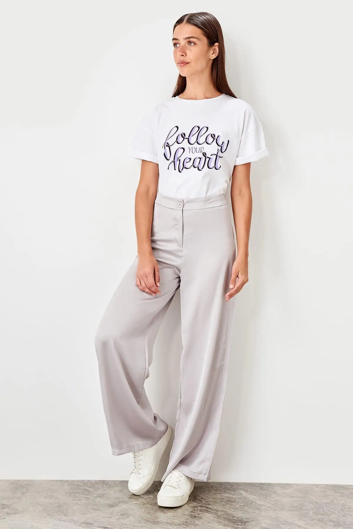 

Trendyol Stone Flare Pants TWOSS19AP0311