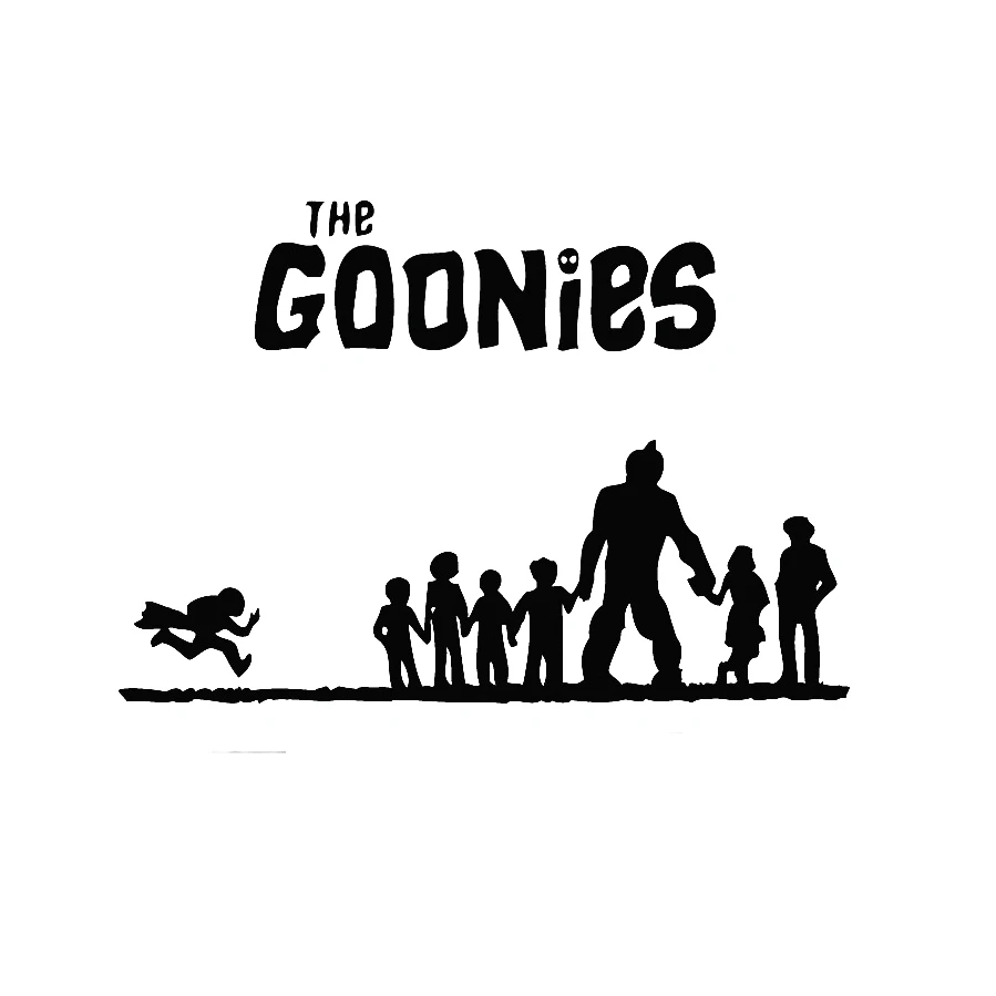 

The Goonies Car Decal Window Stickers Art Bumper Car Rear windshield Decor Unique T129