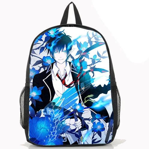 

New Blue Exorcist Cosplay Backpacks Japan Anime Cartoon Ao no Exorcist Unisex Nylon Schoolbags