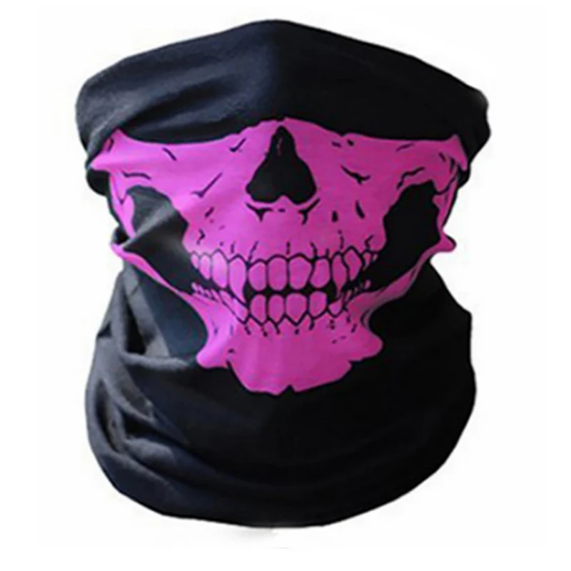 Vexverm мотоциклетная маска для лица шарф щит Череп Призрак лицо шапка с защитой лица от ветра Солнцезащитная маска Балаклава вечерние велосипедные маски