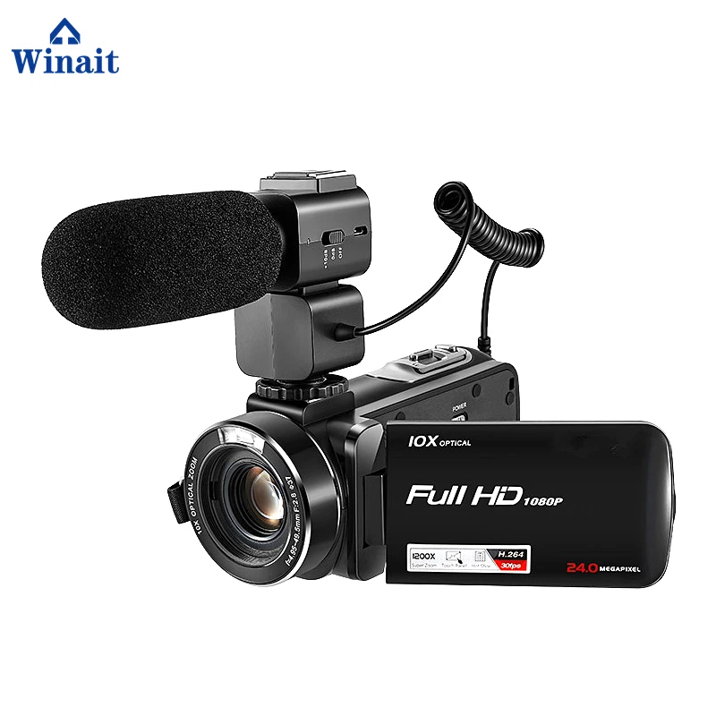 Winait Super high quality 3" TFT display digital video camera 24mp 120x