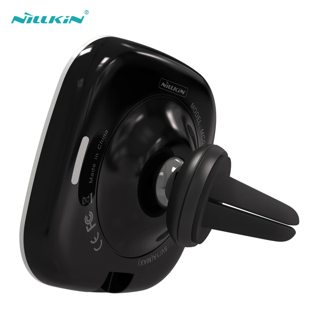 NILLKIN Air Vent Magnetic Car Holder 360 Rotation Qi Wireless Charger for Samsung S7 Edge S7 S8 S6 Note 8 Qi Wireless Charging