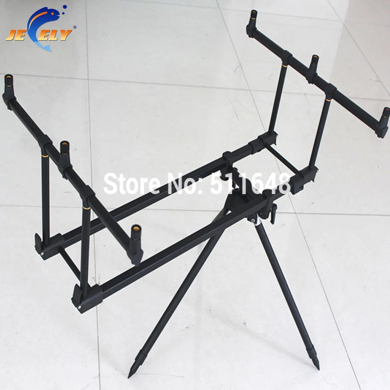 

JEELY JY-112-2 Telescopic Alumimum Carp Fishing Rod Pod,Bite alarm Rod Pod