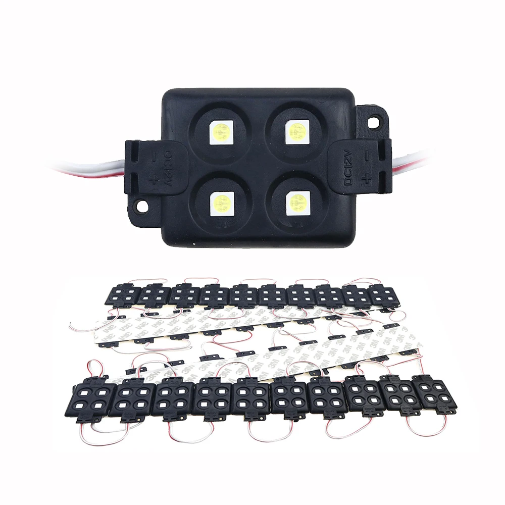 20 шт./лот светодиодный модуль 5050 SMD IP65 водонепроницаемый впрыскиваемый