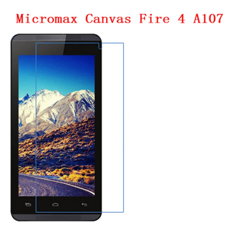 

5 Pcs Ultra Thin Clear HD LCD Screen Guard Protector Film With Cleaning Cloth For Micromax Canvas Fire 4 A107.