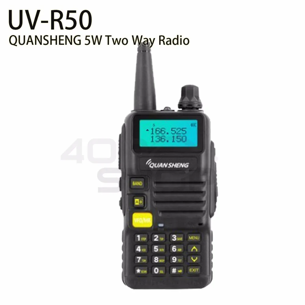 

QUANSHENG UV-R50 UHF/VHF dual band two way radio