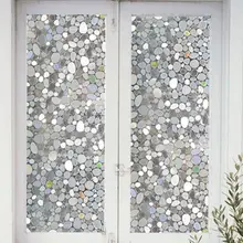 Лучшее качество статические ilet спальня sittingroom наклейки для кухни prCling оконные пленки, используемые для tootect конфиденциальности(камень