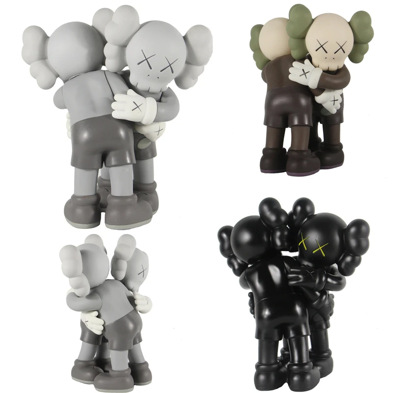 kaws hugging dolls