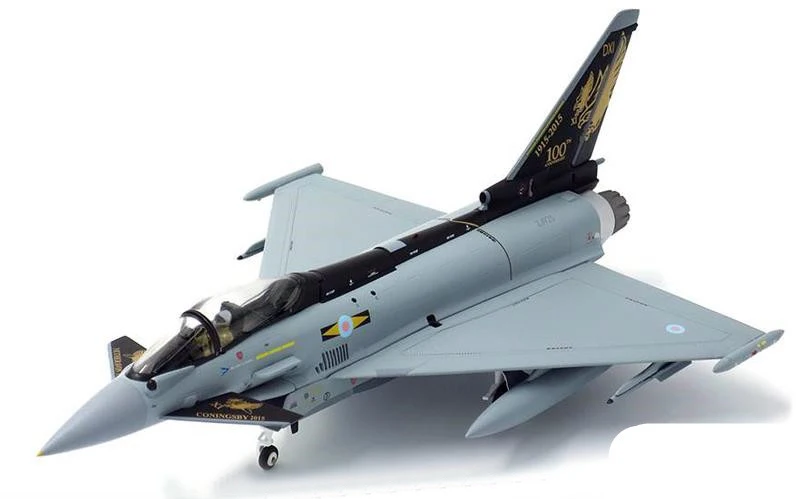 Fine 1: 72 британская воздушная сила EF2000 Европа евробоец Typhoon Сборная модель из сплава