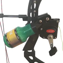 Free Shipping, 1 pcs High-quality Recurve Bow Fishing Spincast Reel for Compound Bow Shooting Tool Fish Hunting Bow Fishing